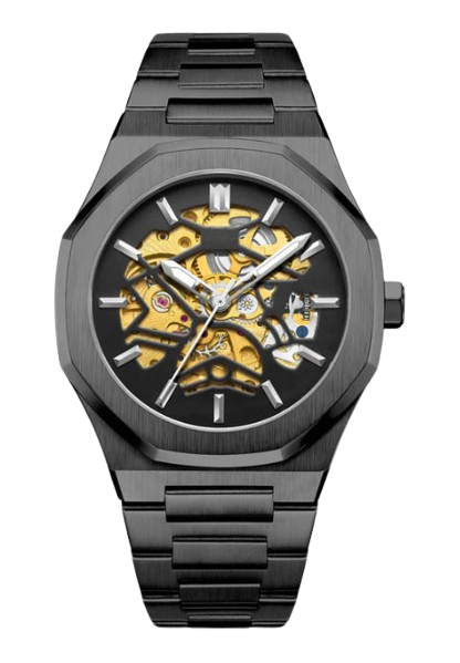 Monte Automatic - Black/Gold
